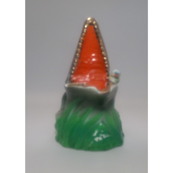 Vintage Nodder Bobber Ceramic Ashtray Dish Alligator Crocodile Jaw Japan 1950's - Picture 13 of 16